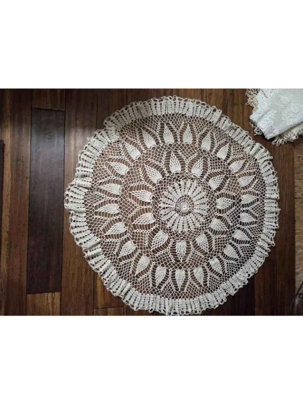 Vintage large Cotton handmade 45